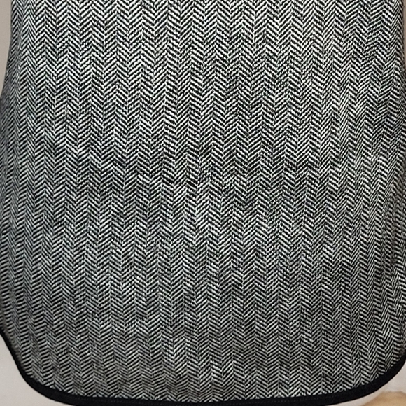 Andrew Marc New York Womens Fleece Lined Full Zip Herringbone Jacket - Size M - Picture 8 of 8